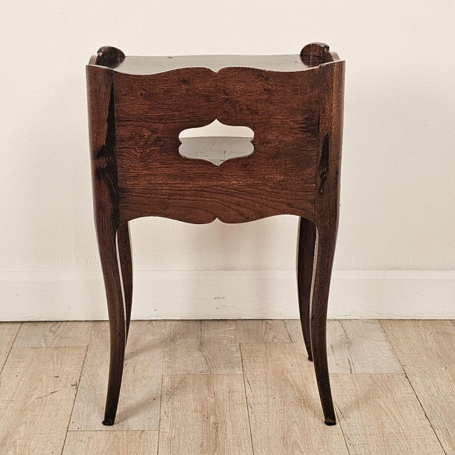 Louis XV Chestnut Table With Drawer, France, 18th Century For Sale In San Francisco - Image 6 of 8