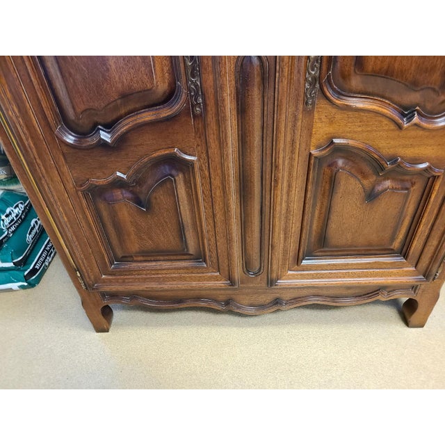 Baker Furniture Company Baker's Rococo French Armoire For Sale - Image 4 of 16