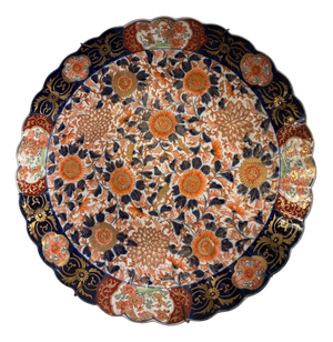 Large Japanese Imari Wall Plate, 1920s