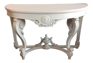 19th C. Swedish Style Demi-Table