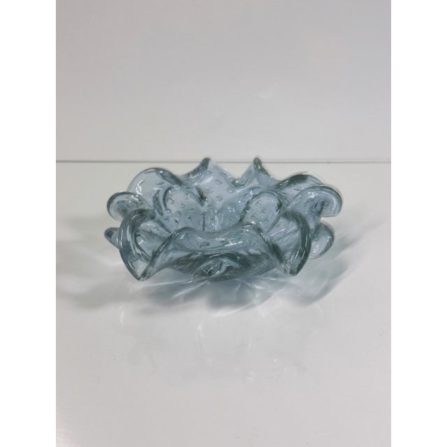 Alexandrite Murano Bullicante Bubbles Ashtray, 1950s For Sale - Image 6 of 10