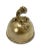 Metal Fine Quality Antique American Victorian Rococo Style Gold Gilt Sterling Silver Dinner Bell Made by Gorham in 1897 For Sale - Image 7 of 12