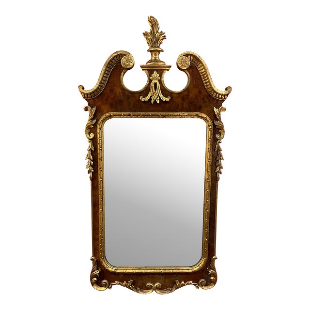 Vintage Decorative Craft Florentia Chippendale Mirror For Sale