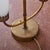 Italian Brass Table Lamp with Frosted Glass Shades, 1950s For Sale - Image 9 of 9