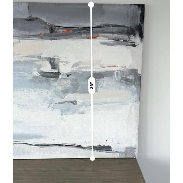 Restoration Hardware General Public Synograph “Spring and the Wind” by Kristin Brin, 72” X 36” For Sale In Chicago - Image 6 of 11