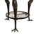 Bronze Bird Form Side Tables W/ Marble Tops Attributed to Maitland Smith - A Pair For Sale - Image 11 of 17