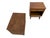 Mid-Century Modern Walnut Nightstands - Set of 2 For Sale - Image 4 of 9