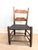 What a rare and exceptionally charming piece of 19th century Americana! This antique Shaker-style ladderback child's chair...