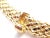 Vintage Tiffany & Co. Vannerie Diamond Sapphire Basket Weave Yellow Gold Necklace For Sale - Image 11 of 17