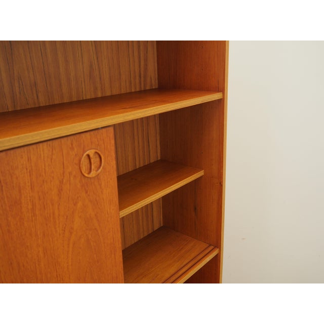 Vintage Danish Teak Bookcase, 1960s For Sale - Image 12 of 18