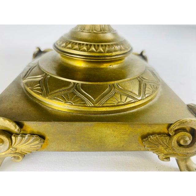 Grand Tour 19th Century Grand Tour Classical Italian Bronze Compote. For Sale - Image 3 of 11