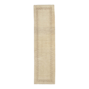 Vintage Hand-Knotted Persian Gabbeh Runner 2'8" X 10'2"