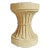 Vintage Chiseled Sandstone Small Pedestal For Sale