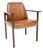 Vintage Leather Armchair by Sven Ivar Dysthe for Dokka, 1960s For Sale
