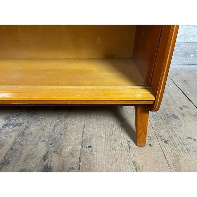 Vintage Brown Bookcase, 1960s For Sale - Image 4 of 5