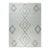 4x10 Ophelia Moroccan Ivory Geometric Modern Hand Knotted Wool Carpet Rug For Sale