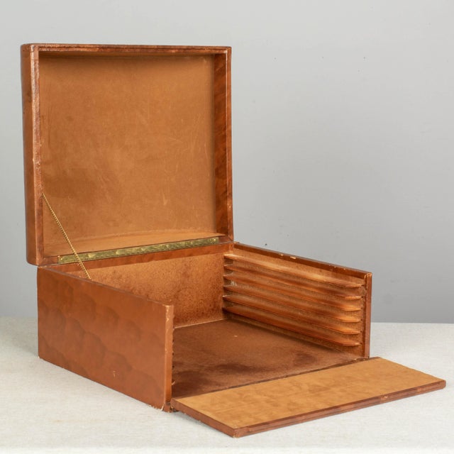 French Chateaux Porcelain Plaques - Boxed - Set of 7 For Sale - Image 12 of 13