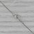 Modern 0.60ctw Graduated Diamond Journey Pendant Necklace 14k White Gold 21" Box Chain For Sale - Image 3 of 6