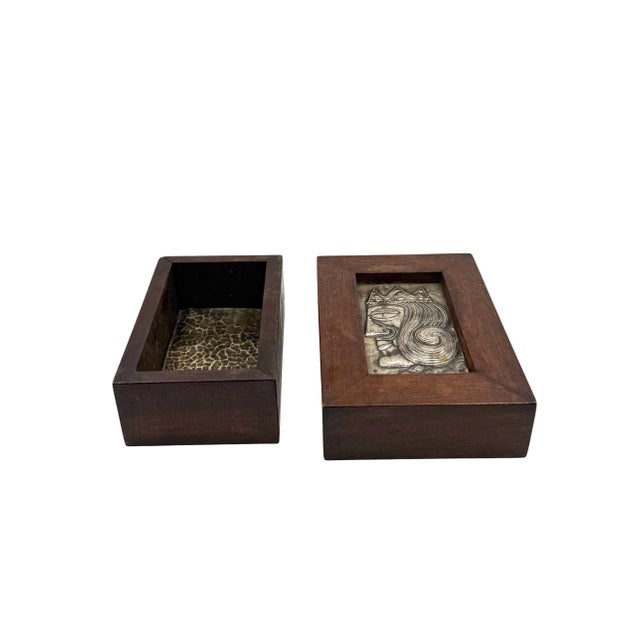 Mid-Century Ashtray and Cigars Box, Italy, 1950s, Set of 2 For Sale - Image 12 of 18