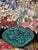 Textile Unknown, Chinese Large Modernist Color Painting Asian Dragon Vase, Flowers Textured Paint For Sale - Image 7 of 11