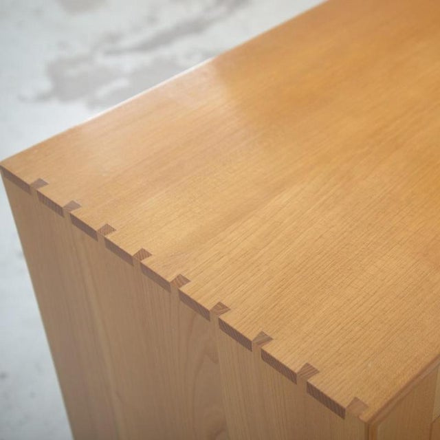 Vintage Cabinet in Elm from Mogens Koch, 1970s For Sale - Image 9 of 17