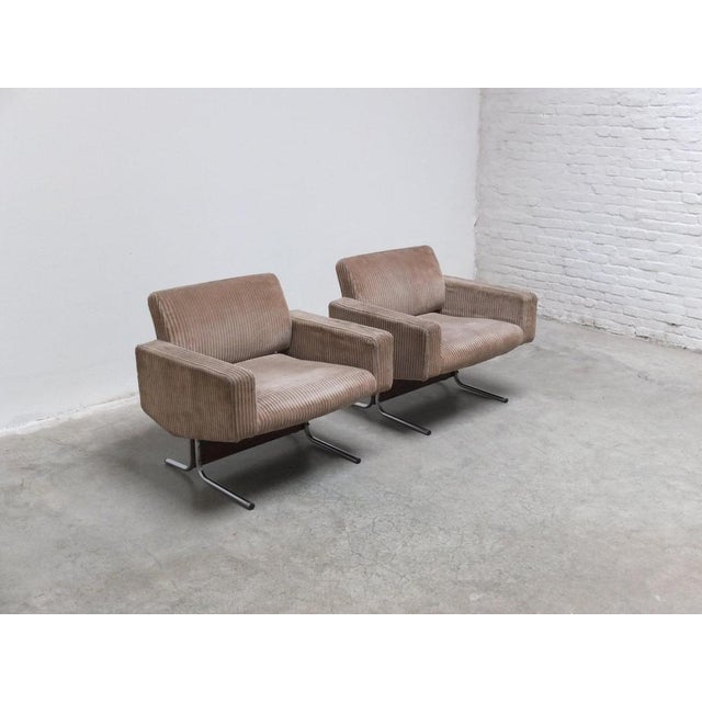Caracas Lounge Chairs by Pierre Guariche for Meurop, 1967, Set of 2 For Sale - Image 3 of 18