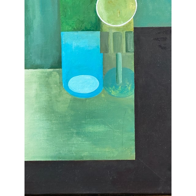 Abstract Still Life Oil Painting | Chairish