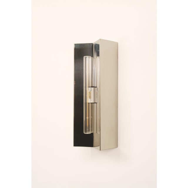 Not Yet Made - Made To Order Small Arrow Stainless Steel Table Lamp without Diffuser by Violaine d'Harcourt For Sale - Image 5 of 10