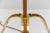 Vintage Tripod Floor Lamp in Cherry Wood and Brass, 1950s For Sale - Image 12 of 13