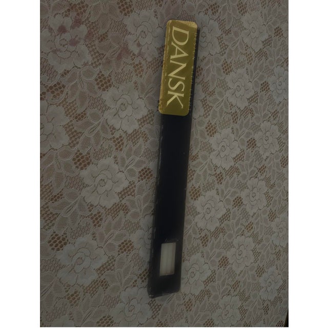 Vintage Candle Holders: 2 Large Green Majolica Stands, 2 Dansk Silverplated, 2 Jeanette, & 2 Mini Flower Vases With Vintage Marbles For Sale - Image 11 of 11