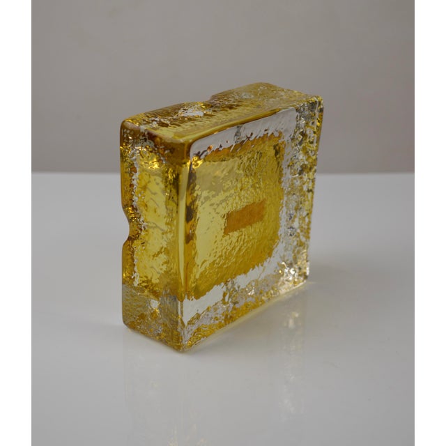 Glass Vintage Crystal Ashtray from Walther Kristallglas, Germany, 1970s For Sale - Image 7 of 13