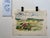 Green Henry Emil Salloch Original Watercolor on Paper Panoramic Valley Landscape, 1972. For Sale - Image 8 of 8