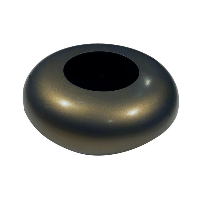 Mark Westervelt 1990's Birdseye Maple, Rosewood, Holly, Decorative Bowl With Acrylic Bronze Finish For Sale In Los Angeles - Image 6 of 6