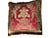 Ruby Red Silk Italian Pillows - Set of 4 For Sale - Image 8 of 13