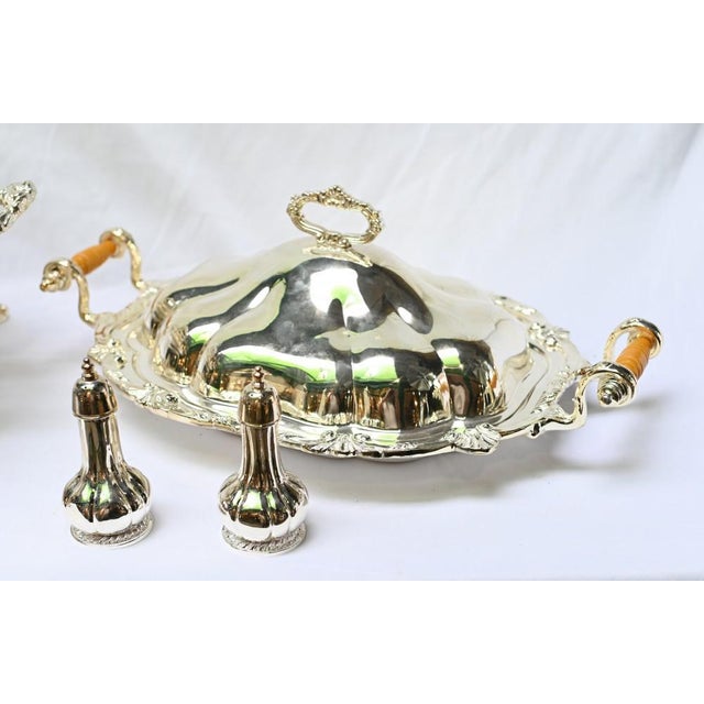 Silver Plate Food Warmer, Sheffield For Sale - Image 9 of 17
