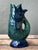 Vintage Majolica Glazed Ceramic Fish Pitcher For Sale - Image 11 of 12
