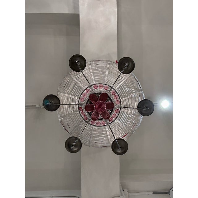 Dorothy Balloon Crystal Chandelier For Sale - Image 4 of 5