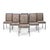 Metal Vintage Dia Chrome Dining Chairs, Set of Six, Mid-Century For Sale - Image 7 of 18