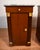 1930s French Empire Mahogany & Marble Top Pair of Nightstands / Bedside Tables For Sale - Image 6 of 18