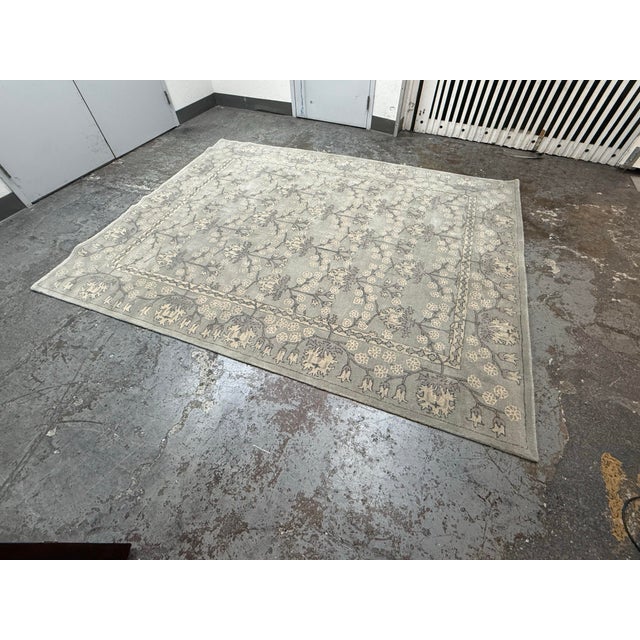 8ft X 10ft Pottery Barn Kennedy Area Rug, Blue Multi For Sale In San Francisco - Image 6 of 12