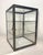 Antique Handmade Metal Glass Countertop Store Display Show Case Sliding Shelves For Sale - Image 4 of 14