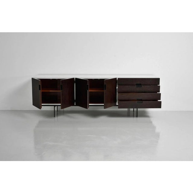 Black DU03 Sideboard in Wenge by Cees Braakman for Raak, 1958 For Sale - Image 8 of 12