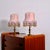 Mid-Century Modern Table Lamps with Beads, 1960s, Set of 2 For Sale - Image 3 of 18