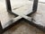 Julie Lawrence for Restoration Hardware T-Brace Dining Table, 60 Inches For Sale - Image 9 of 12
