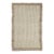 Contemporary Gift-Sized Rug With High Low Stripes in Beige by Rug & Kilim, India For Sale