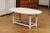 Swedish Grey Painted Oval Top Drop Leaf Coffee Table from the 20th Century For Sale In Atlanta - Image 6 of 12