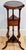 Victorian Mid 20th Century Georgian-Style Mahogany Plant Stand With Barley Twist Legs, 2 Drawers & Undershelf For Sale - Image 3 of 12
