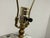 Ceramic Chinoiserie Porcelain Butterfly Table Lamp, Vintage For Sale - Image 7 of 12