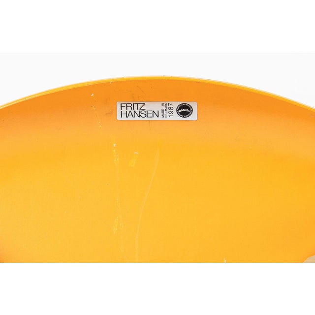 Danish Modern Dining Chairs Series 7 by Arne Jacobsen for Fritz Hansen For Sale - Image 10 of 11