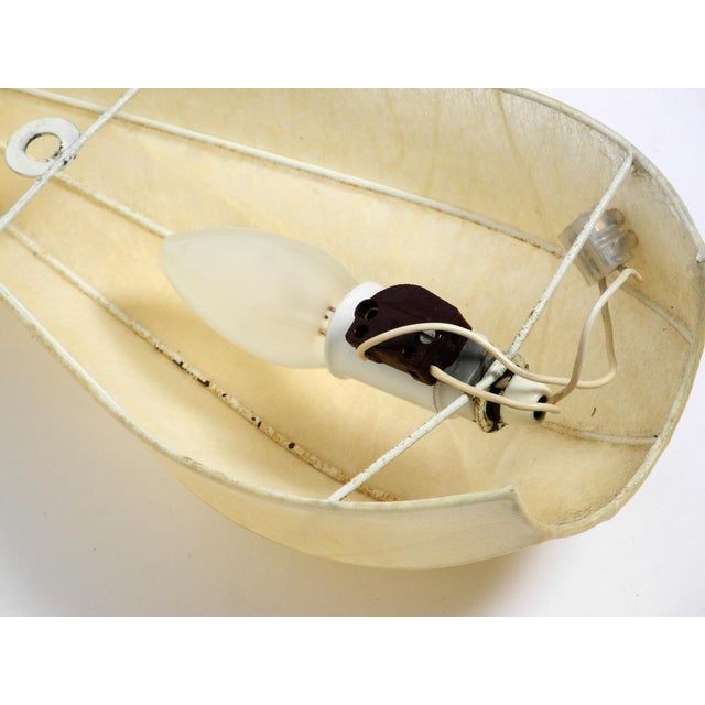Vintage Cocoon Wall Lamp with Pull Switch, 1960s For Sale - Image 9 of 10